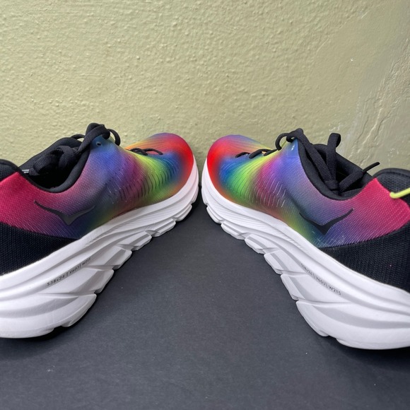 Hoka One One Rincon 3 Rainbow Sneakers Men Size 11.5 D Running Shoes 1119395 NBY main image 7